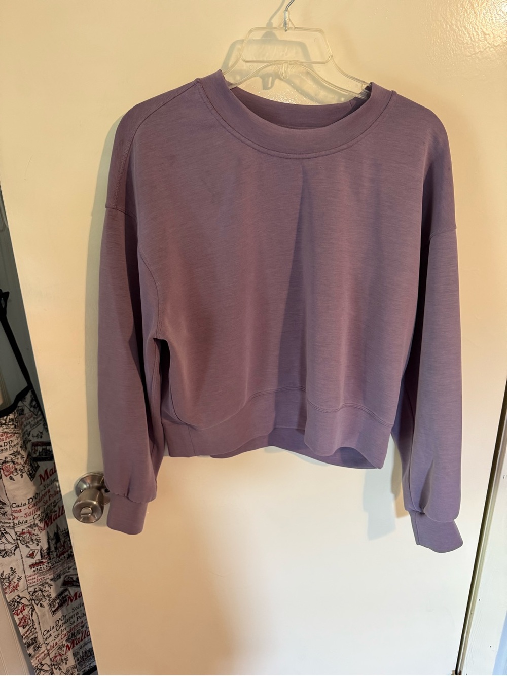 lululemon athletica Lavender Crewneck Sweatshirt
